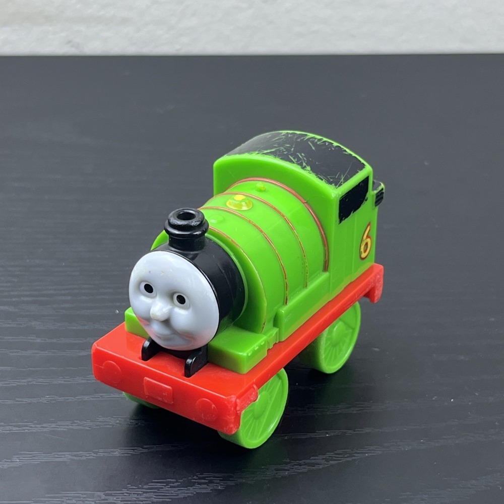 Thomas & Friends Percy #6 Green Engine 2012 Gullane Mattel Toy Train